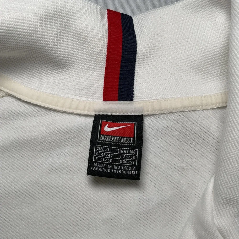 Y2K Nike USA Soccer Team Track Jacket XL‎ 06 ESPN Staff Issue White World Cup